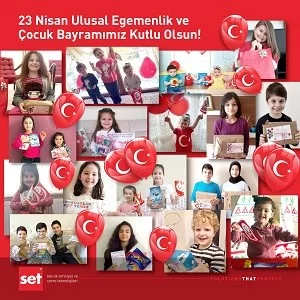 23 Nisan Ulusal Egemenlik ve Çocuk Bayramımız Kutlu Olsun!