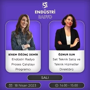 Satış ve Teknik Hizmetler Direktörümüz Öznur Sun'un ST Endüstri Radyodaki Röportajını Kaçırmayın!
