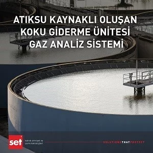 Atıksu Arıtma Tesislerinde Koku Giderme Ünitesi Gaz Analiz Sistemleri