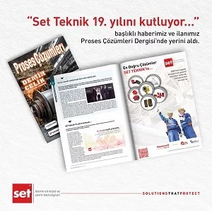 Proses Çözümleri Dergisi'nin Eylül Sayısında Haberimiz ve İlanımız Yayınlandı!