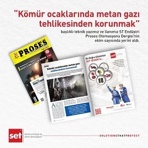 ST Endüstri Proses Otomasyonu Dergisi’nin Ekim Sayısında Teknik Yazımız ve İlanımız  Yayınlandı!