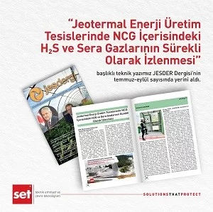 JESDER Dergisi’nin Temmuz-Eylül Sayısında Teknik Yazımız Yayınlandı!
