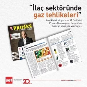 ST Endüstri Proses Otomasyonu Dergisi’nin 2024 Haziran Sayısında Teknik Yazımız  Yayınlandı!
