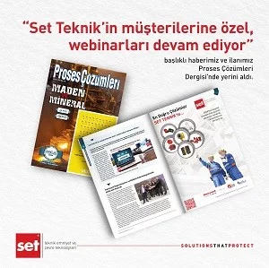 Proses Çözümleri Dergisi'nin Aralık Sayısında Haberimiz  ve İlanımız Yayınlandı!