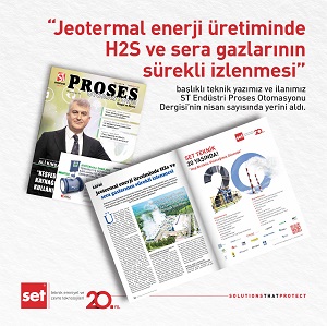 ST Endüstri Proses Otomasyonu Dergisi’nin 2024 Nisan Sayısında Teknik Yazımız  Yayınlandı!