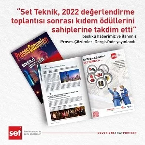 Proses Çözümleri Dergisi'nin Şubat Sayısında Haberimiz ve İlanımız Yayınlandı!