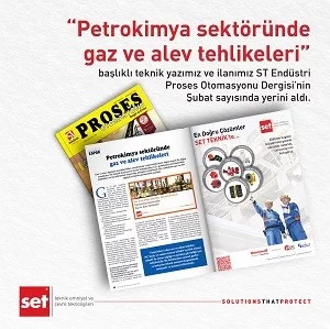 ST Endüstri Proses Otomasyonu Dergisi’nin Şubat Sayısında Teknik Yazımız ve İlanımız Yayınlandı!