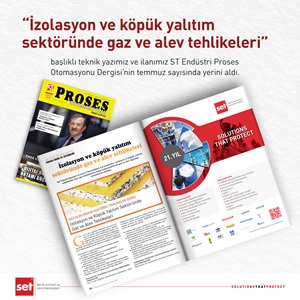 ST Endüstri Proses Otomasyonu Dergisi’nin 2025 Temmuz Sayısında Teknik Yazımız ve İlanımız Yayınlandı!