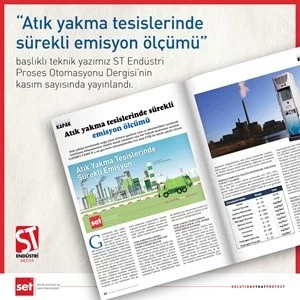 ST Endüstri Proses Otomasyonu Dergisi’nin 2025 Kasım Sayısında Teknik Yazımız Yayınlandı!