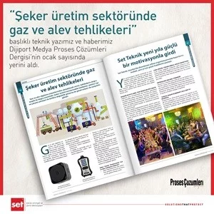 Proses Çözümleri Dergisi'nin 2026 Ocak Sayısında Teknik Yazımız ve Haberimiz Yayınlandı!