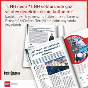 Proses Çözümleri Dergisi'nin 2025 Ekim Sayısında Teknik Yazımız, Haberimiz ve İlanımız Yayınlandı!
