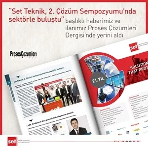 Proses Çözümleri Dergisi'nin 2025 Kasım Sayısında Haberimiz  ve İlanımız Yayınlandı!