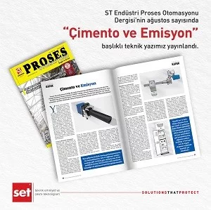ST Endüstri Proses Otomasyonu Dergisi’nin Ağustos Sayısında Teknik Yazımız  Yayınlandı!