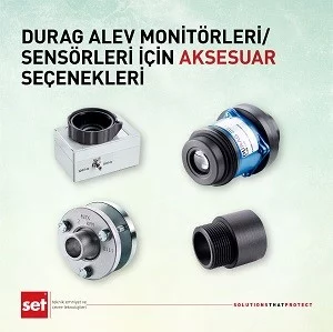 Durag Alev Monitörleri/Sensörleri için Aksesuar Seçenekleri