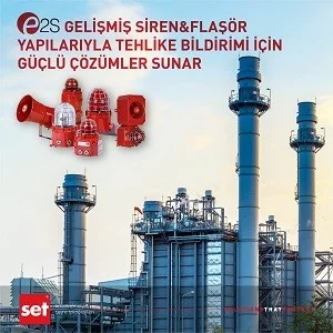 E2S Gelişmiş Siren & Flaşör Yapılarıyla Tehlike Bildirimi İçin Güçlü Çözümler Sunar