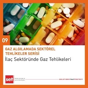 İlaç Sektöründe Gaz Tehlikeleri / Gaz Algılamada Sektörel Tehlikeler Serisi – 09