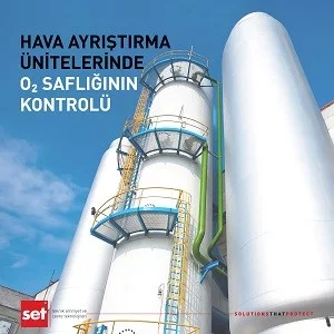 Hava Ayrıştırma Ünitelerinde O₂ Saflığının Kontrolü