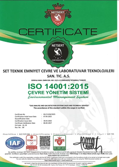 ISO 14001:2015 ENVIRONMENTAL MANAGEMENT SYSTEM