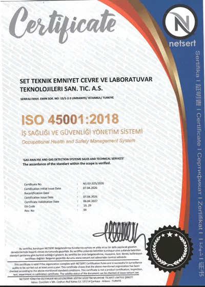 ISO 45001:2018 OCCUPATIONAL HEALTH AND SAFETY MANAGEMENT SYSTEM