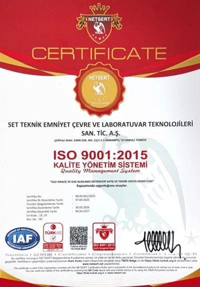 ISO 9001:2015 KALİTE YÖNETİM SİSTEMİ