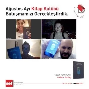 Ağustos Ayı Kitap Kulübü Buluşmamızı Gerçekleştirdik…
