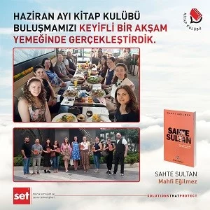 Haziran Ayı Kitap Kulübü Buluşmamızı Gerçekleştirdik...