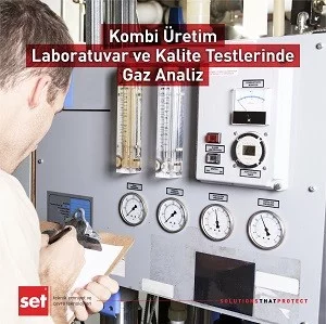 Kombi Üretim Laboratuvar ve Kalite Testlerinde Gaz Analiz
