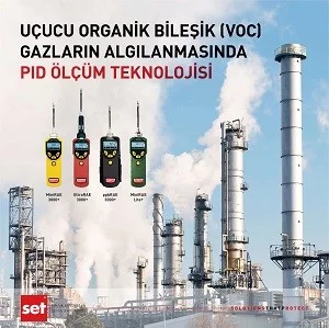 Uçucu Organik Bileşik (VOC) Gazların Algılanmasında PID Ölçüm Teknolojisi