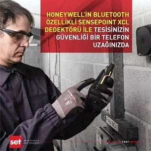 Honeywell’in Bluetooth Özellikli Sensepoınt XCL Dedektörü ile Tesisinizin Güvenliği Bir Telefon Uzağınızda