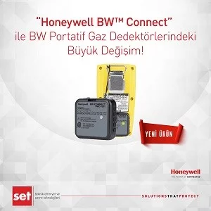 “Honeywell Bw™ Connect” ile Bw Portatif Gaz Dedektörlerindeki Büyük Değişim!