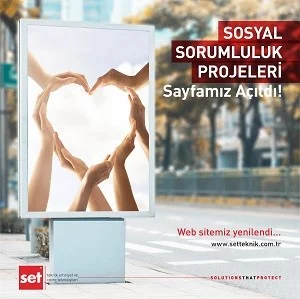 Sosyal Sorumluluk Projeleri Sayfamız Açıldı!